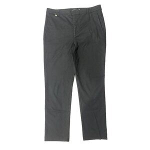 RALPH LAUREN Double-Faced Stretch Cotton Pant 10 Ankle Boss Babe Workwear Baddie